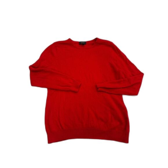 Charter Club Luxury 100% Cashmere Red Crewneck Sweater Size XL - Picture 1 of 5